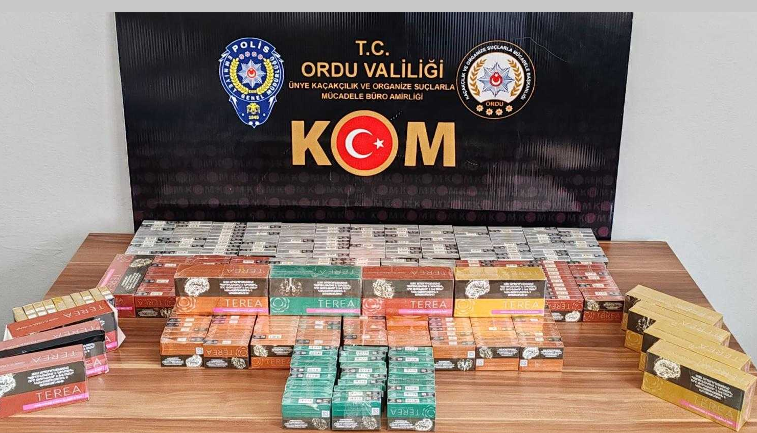 Ordu İl Emniyet Müdürlüğü Kaçakçılık ve Organize Suçlarla Mücadele (KOM)