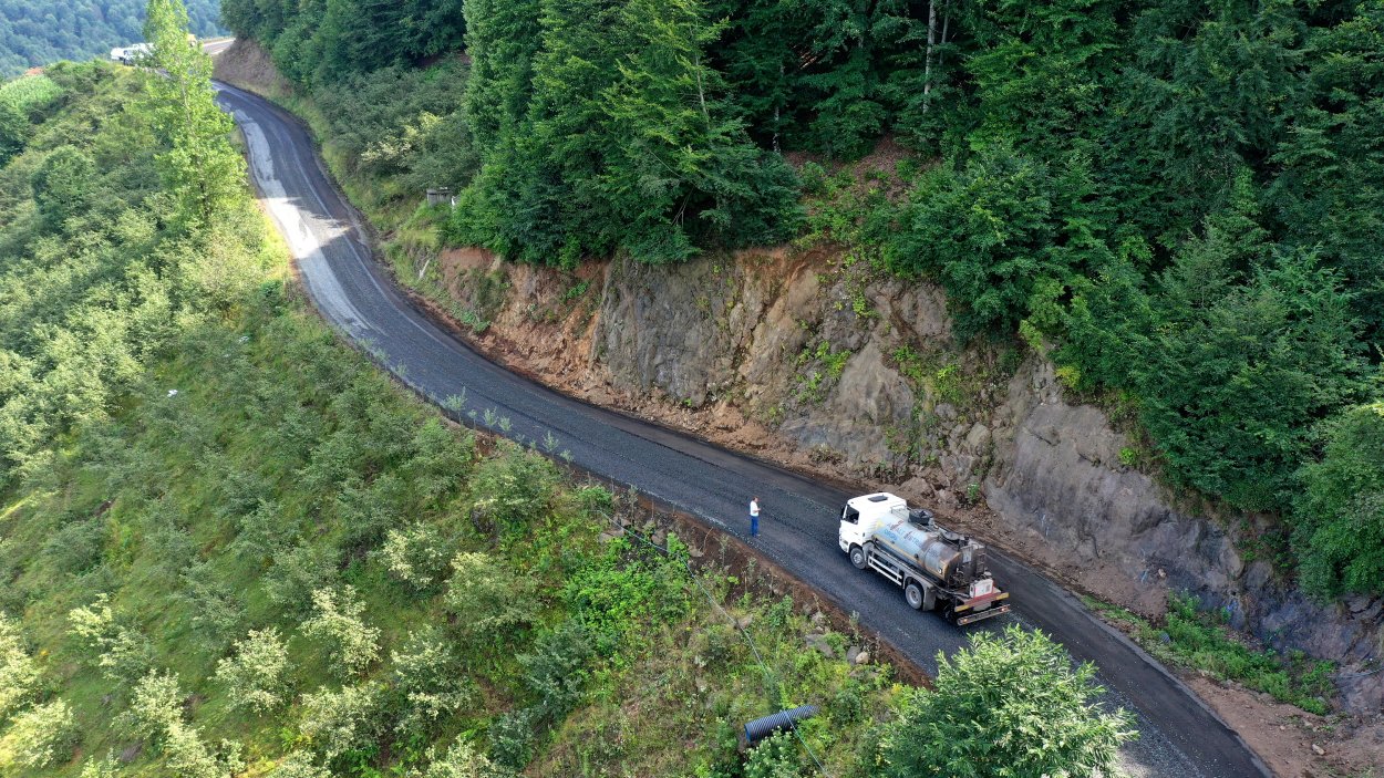 Ordu-Samsun Sınırı Asfaltlandı ordu samsun siniri asfaltlandi 9184