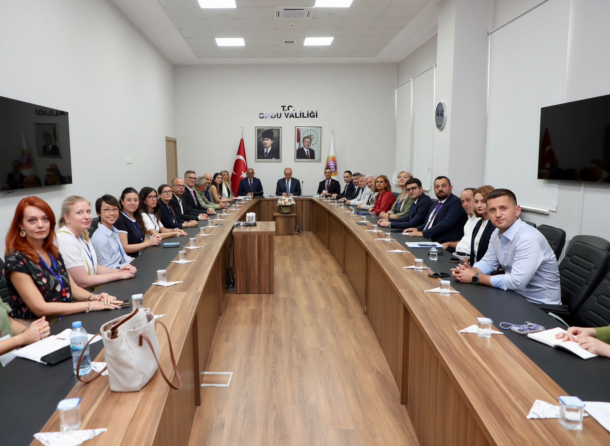 BM ILO Heyeti Vali Erol’u Ziyaret Etti ordu valiligi 6