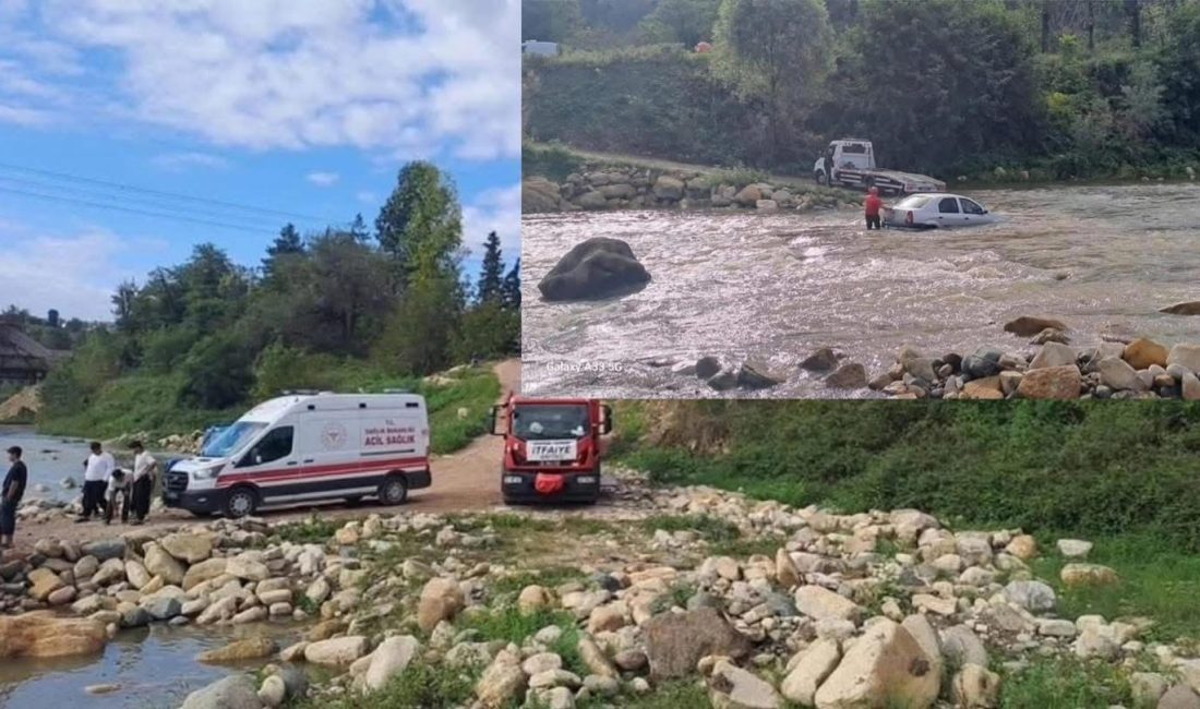 Ordu’nun Fatsa ilçesinde meydana gelen kazada, direksiyon hakimiyetini kaybeden bir