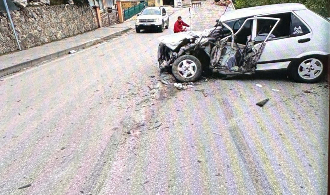 Ordu’nun Aybastı ilçesi Hastane rampasında meydana gelen trafik kazasında, tır