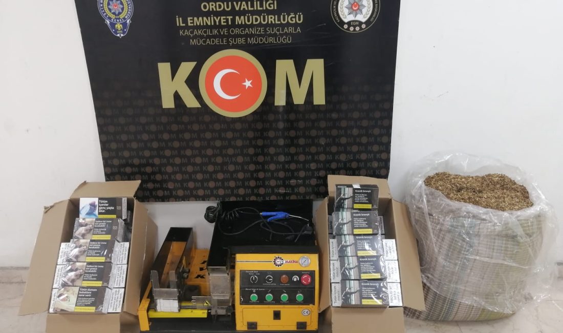 05.09.2025 günü İl Emniyet Müdürlüğü KOM Şube Müdürlüğü ekiplerince yürütülen