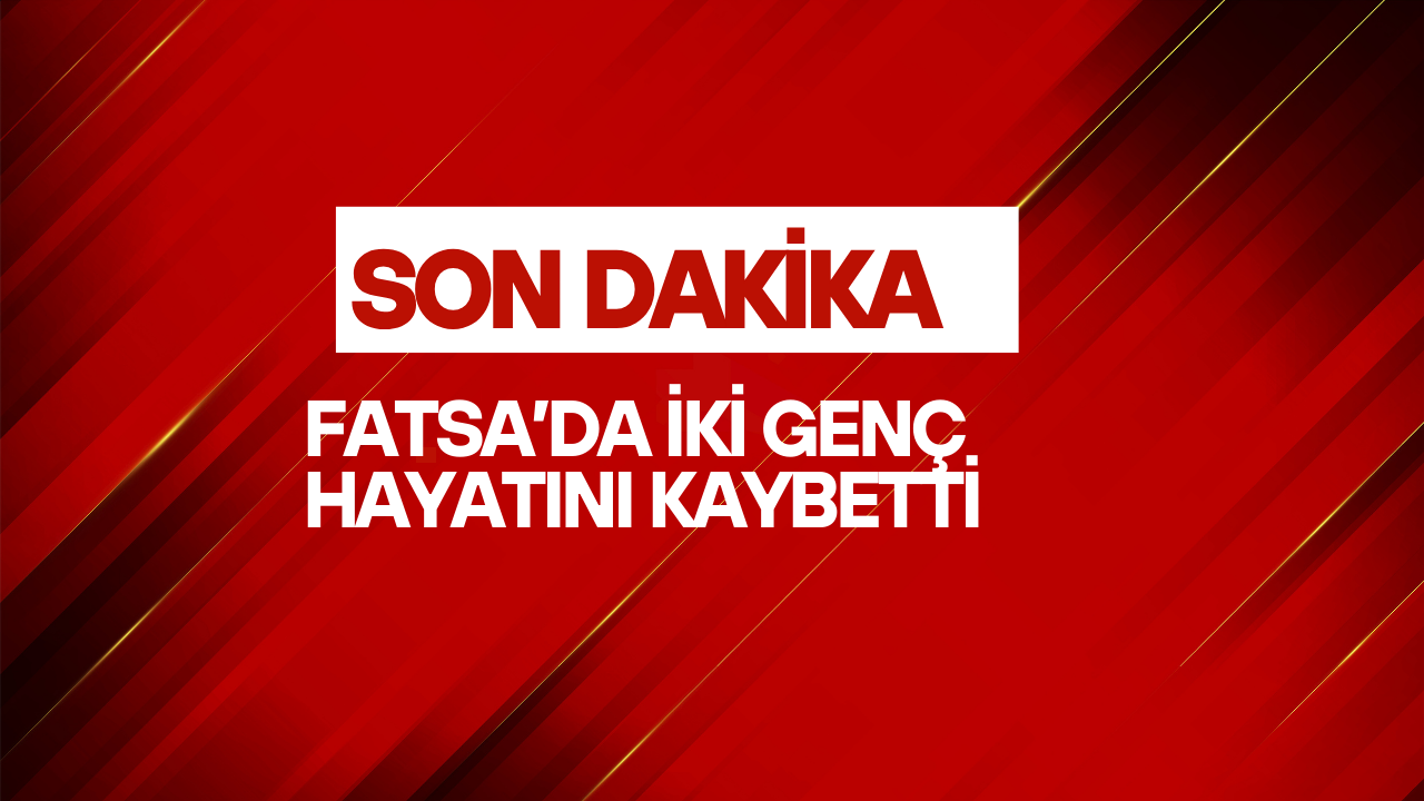 Fatsa’da İki Genç Hayatını Kaybetti Kirmizi ve Beyaz Profesyonel ve Modern Son Dakika Canli Yayin Haberi Youtube Kucuk Resmi 2