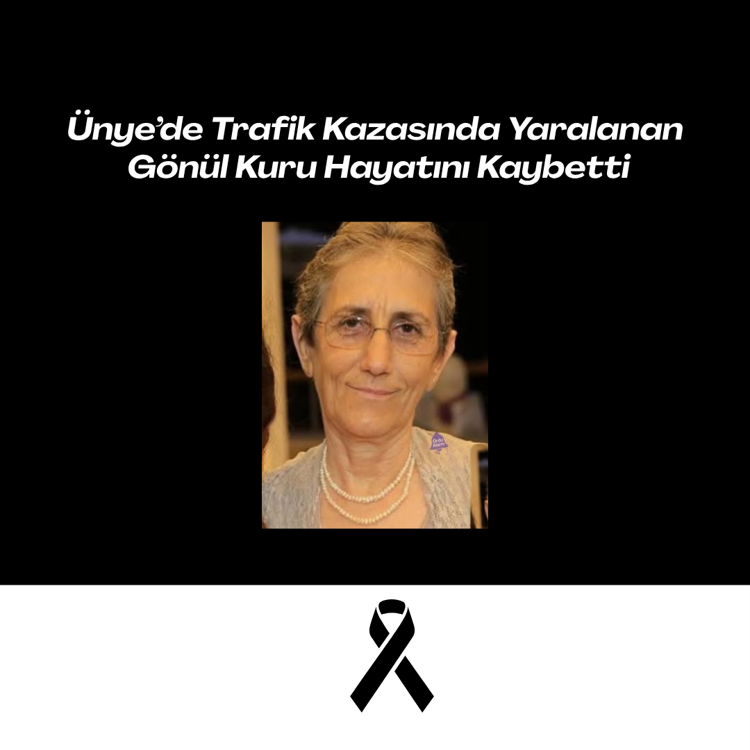 Ünye’de Trafik Kazasında Yaralanan Gönül Kuru Hayatını Kaybetti Siyah Kurumsal Olum Yil Donumu Instagram Gonderisi 7