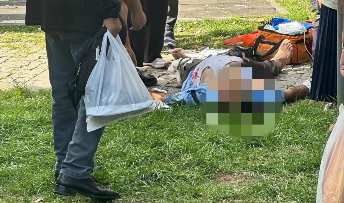 Ordu’nun Altınordu ilçesi Cumhuriyet Meydanı’nda meydana gelen olayda bir kişi