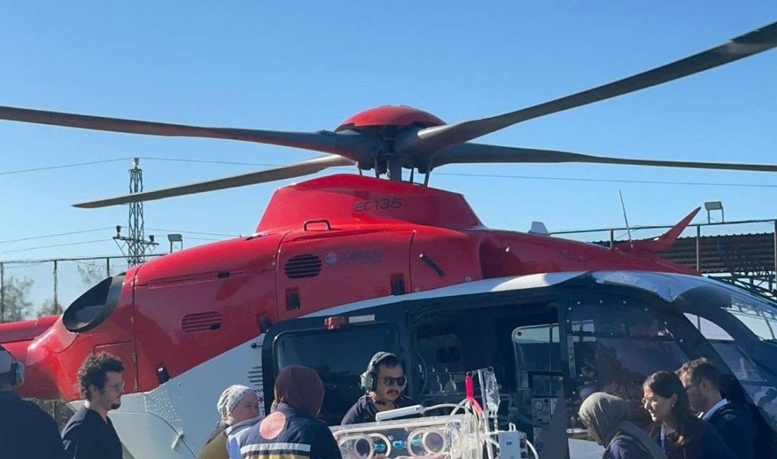Ordu’nun Korgan ilçesinde sezaryen doğumla dünyaya gelen erkek bebek, solunum