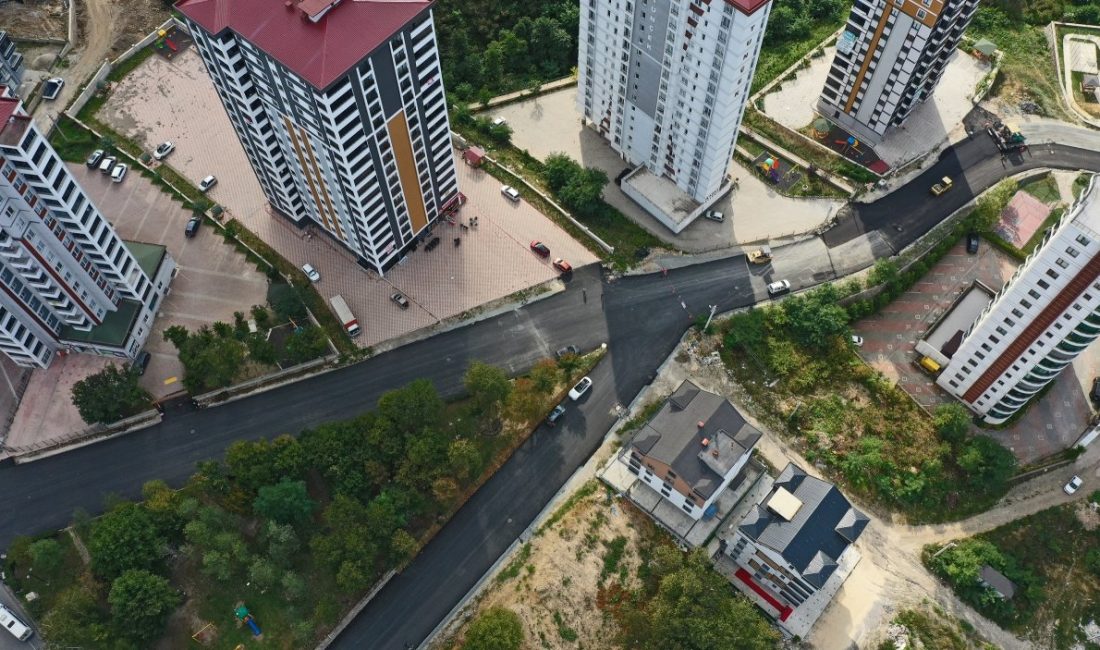 Ordu Büyükşehir Belediyesi, Fatsa ilçesi Dolunay Mahallesi’ni etap etap sıcak