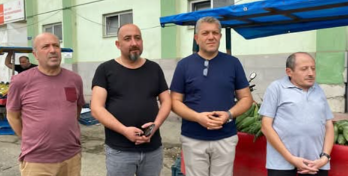 Ünye’de Stat Önündeki Seyyarlar Köprübaşı’na Taşınıyor meyve sebze hali