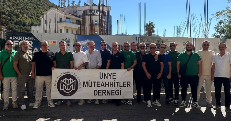 Ünye Müteahhitler Derneği’nden Karadağ Çıkarması mutahit unye