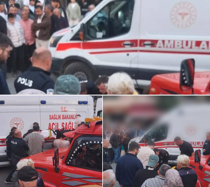 Ordu’nun Gürgentepe ilçesinde meydana gelen trafik kazasında bir kamyon, yolda