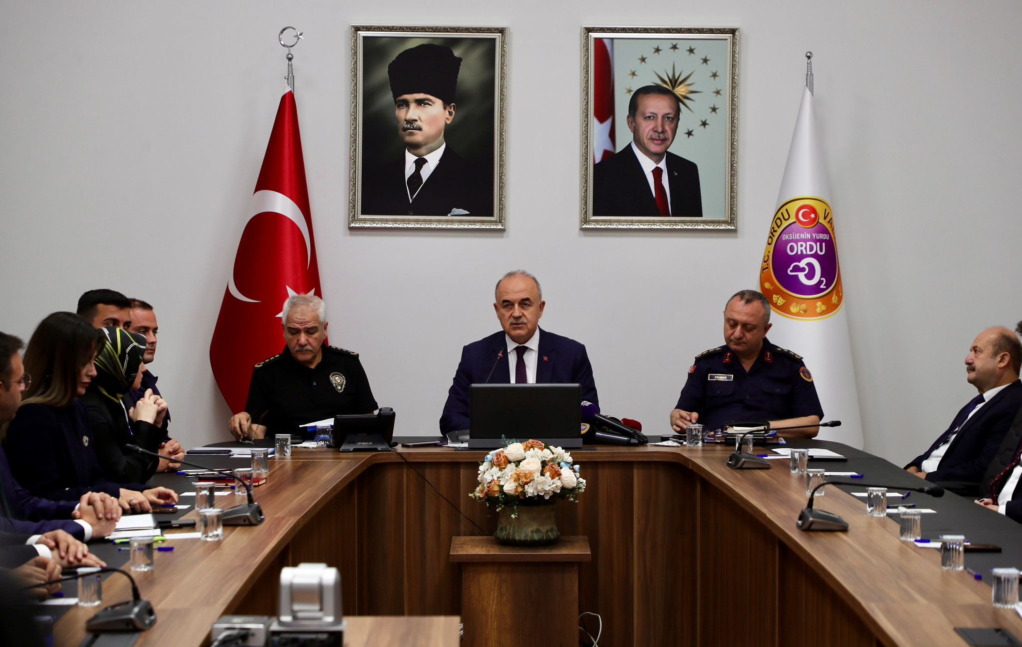 Vali Erol, “Şehrimizin Huzuru İçin Canla Başla Çalışıyoruz” ordu valiligi 1
