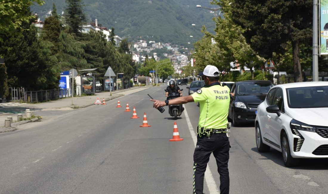 15-21 Eylül 2025 tarihleri arasında Ordu ilinde polis sorumluluk bölgesinde