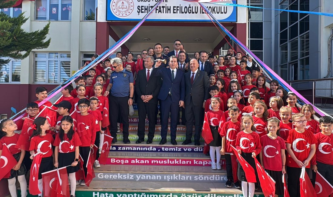 Ünye Belediye Başkanı Hüseyin Tavlı, 2025-2026 Eğitim Öğretim Yılı kapsamında