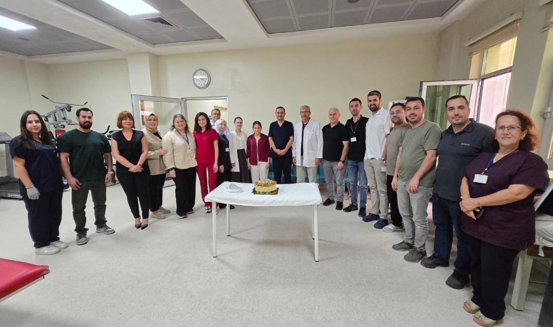 Ünye Devlet Hastanesi’nde 8 Eylül Dünya Fizyoterapistler Günü dolayısıyla anlamlı