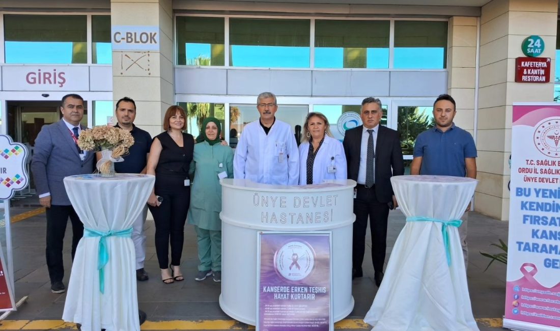 Ünye Devlet Hastanesi, 15 Eylül Dünya Lenfoma Kanseri ve Prostat