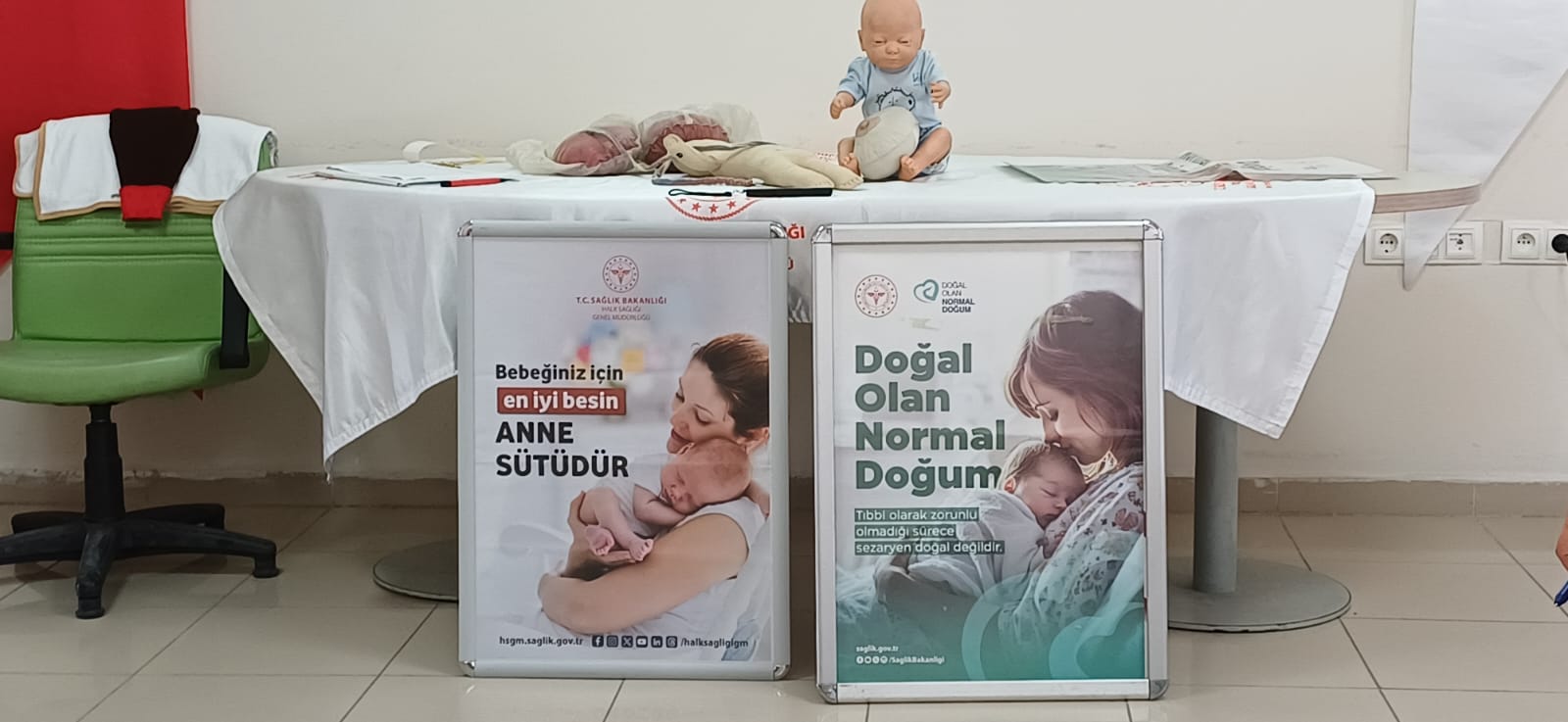 Ünye İlçe Sağlık Müdürlüğü Sağlıklı Hayat Merkezi Gebe Okulu tarafından
