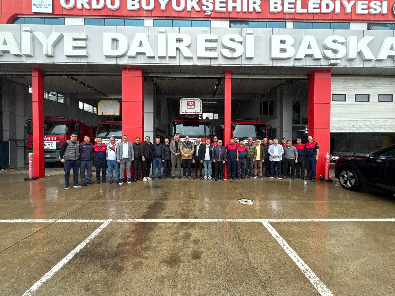 ÜTSO’dan İtfaiye Haftası Ziyareti: “Fedakârlığınız Takdire Şayan” unye tic oda