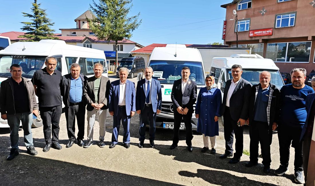 Ordu merkeze en uzak İlçe konumunda olan Akkuş’tan Ordu’ya direkt