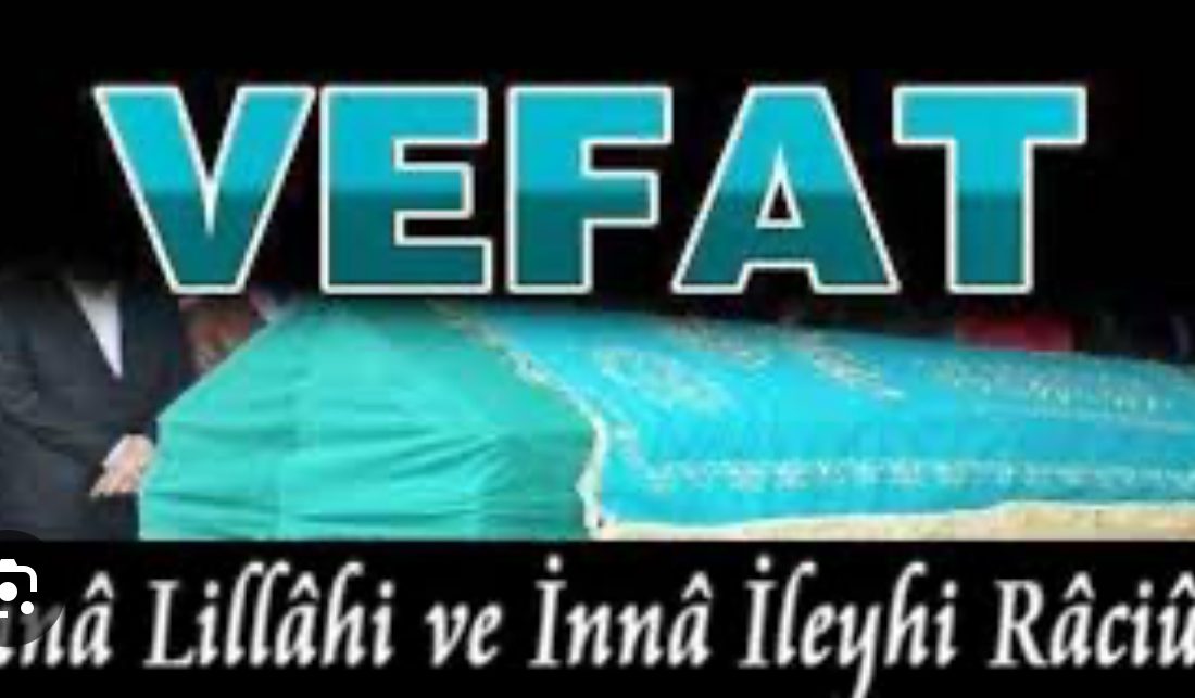 BİLAL KARTAL VEFAT ETTİ Günpınar Şehriman Mahallesi’nden merhum Süleyman Kartal’ın