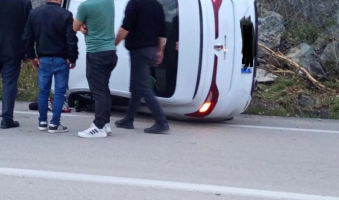 Çatalpınar-Aybastı kara yolunun Tikence Altı mevkisinde meydana gelen kazada, bir