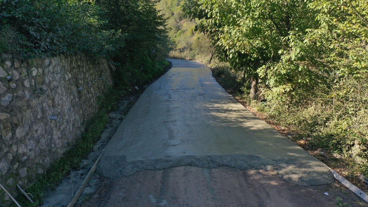 golkoy de 10 km lik grup yolu konfora kavusuyor2