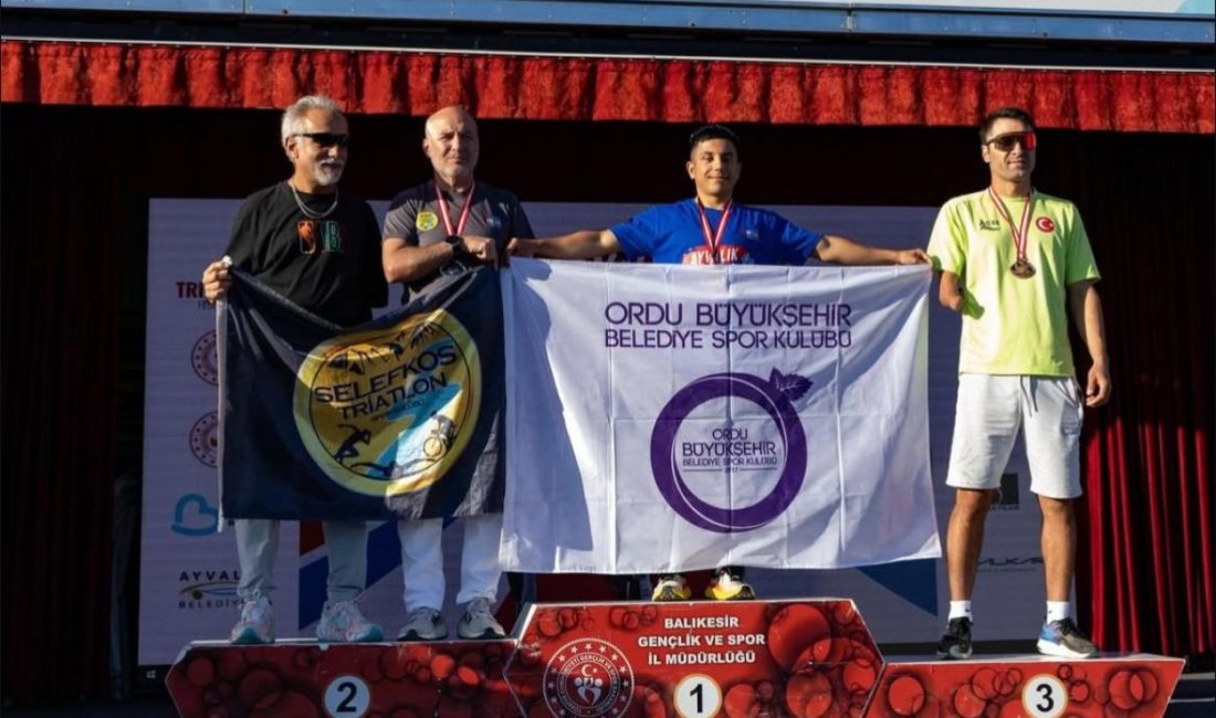TRİATLON YARIŞLARINDA ORDU’YU GURURLANDIRAN BAŞARI Türkiye Triatlon Federasyonu ve Ayvalık