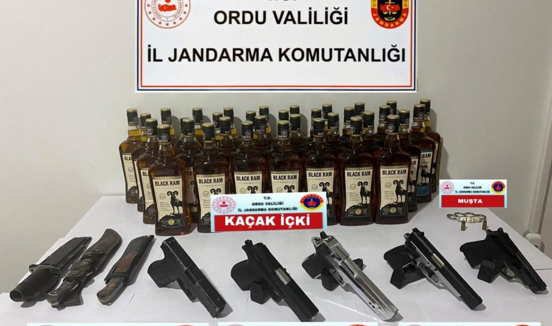 Ordu İl Jandarma Komutanlığı, Kaçakçılık ve Organize Suçlarla Mücadele kapsamında