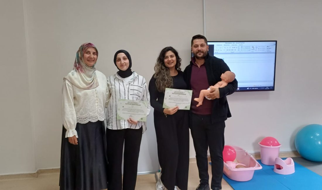 1-7 Ekim Normal Doğum Haftası kapsamında, Ünye’de anne ve bebek