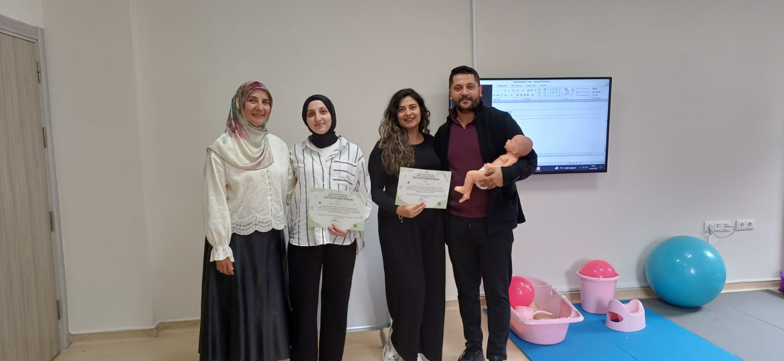 1-7 Ekim Normal Doğum Haftası kapsamında, Ünye’de anne ve bebek