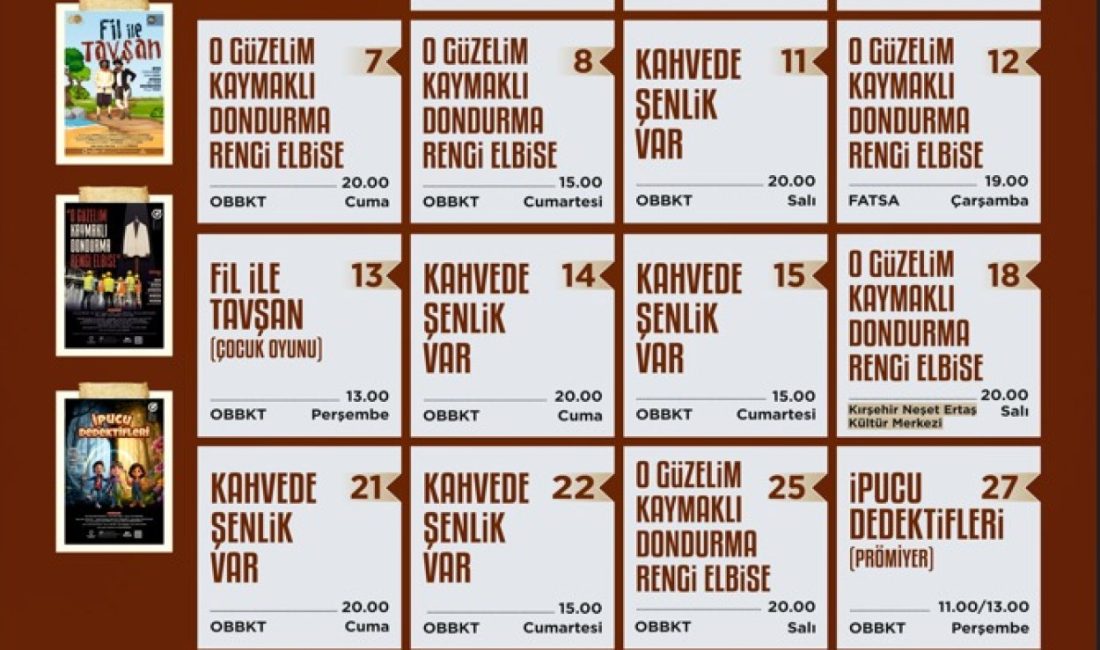 Kültür ve sanat etkinlikleri ile Ekim ayını dolu dolu geçiren