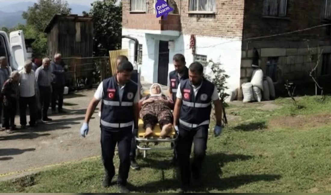 Ordu’nun Ünye ilçesi İnkur Mahallesi’nde 95 yaşındaki E.A.’nın, çocukları tarafından