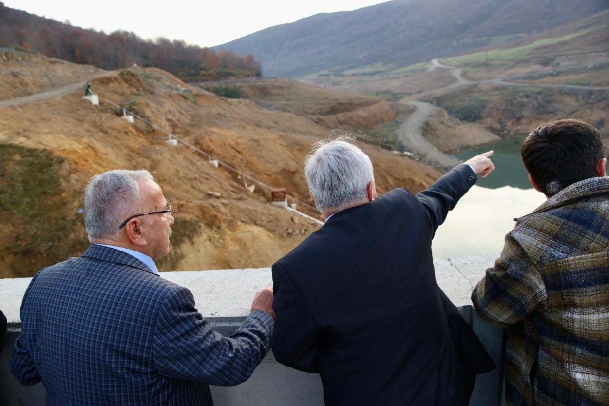 Korgan Barajında Su Tutumuna Başladı IMG 9123