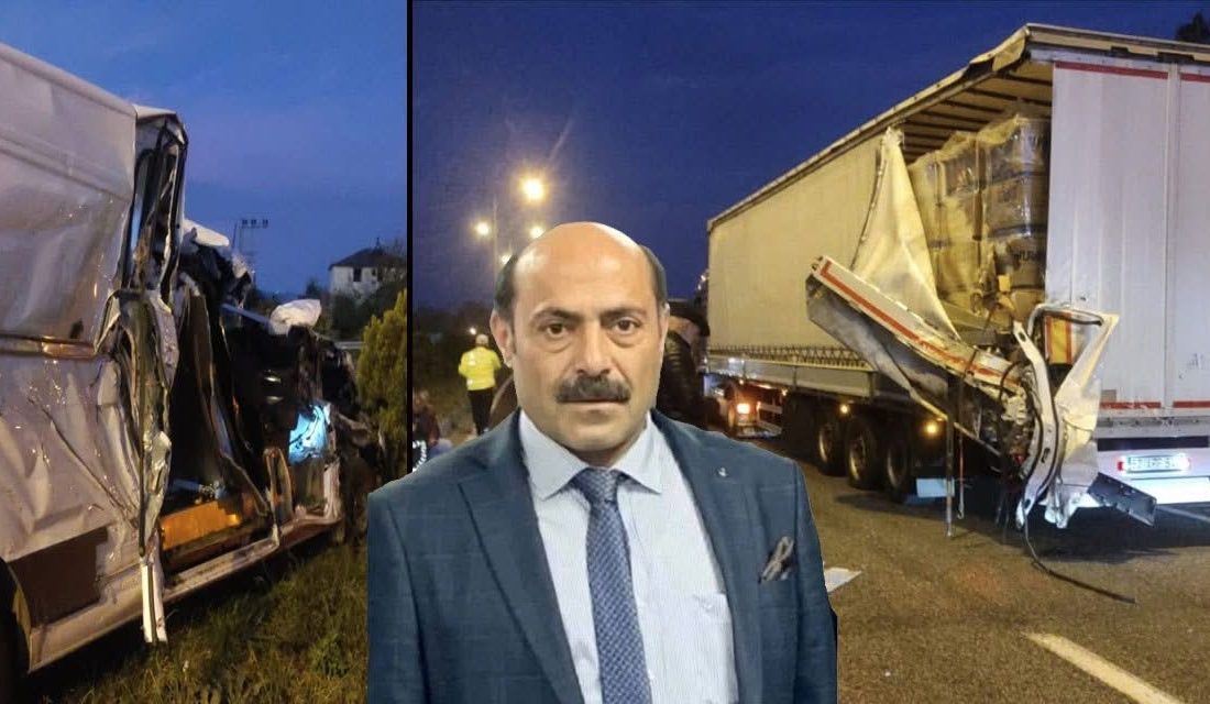 Ünye ile Terme arasındaki kara yolunda sabah saatlerinde meydana gelen