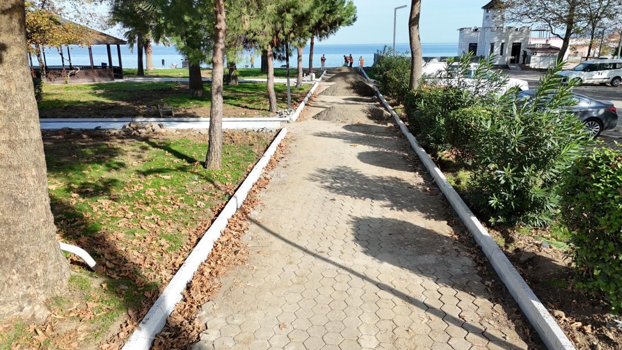 fatsa ataturk parki nda calismalar tam gaz 2