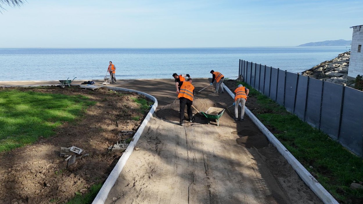 fatsa ataturk parki nda calismalar tam gaz 6