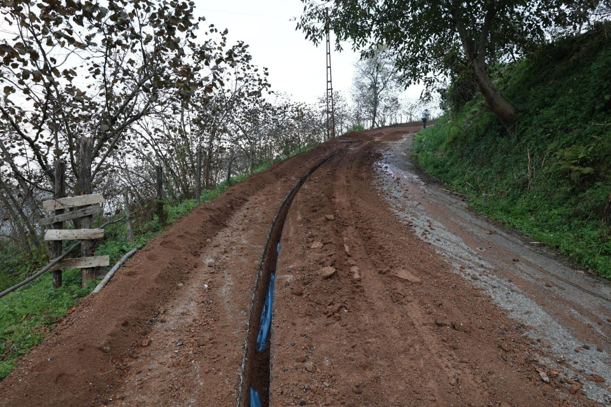 gulyali da icmesuyu hatti sil bastan yenileniyor 4