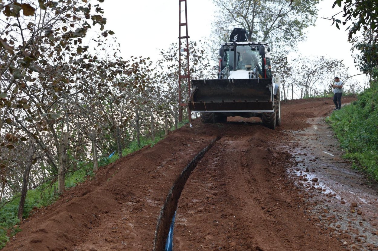 gulyali da icmesuyu hatti sil bastan yenileniyor 5