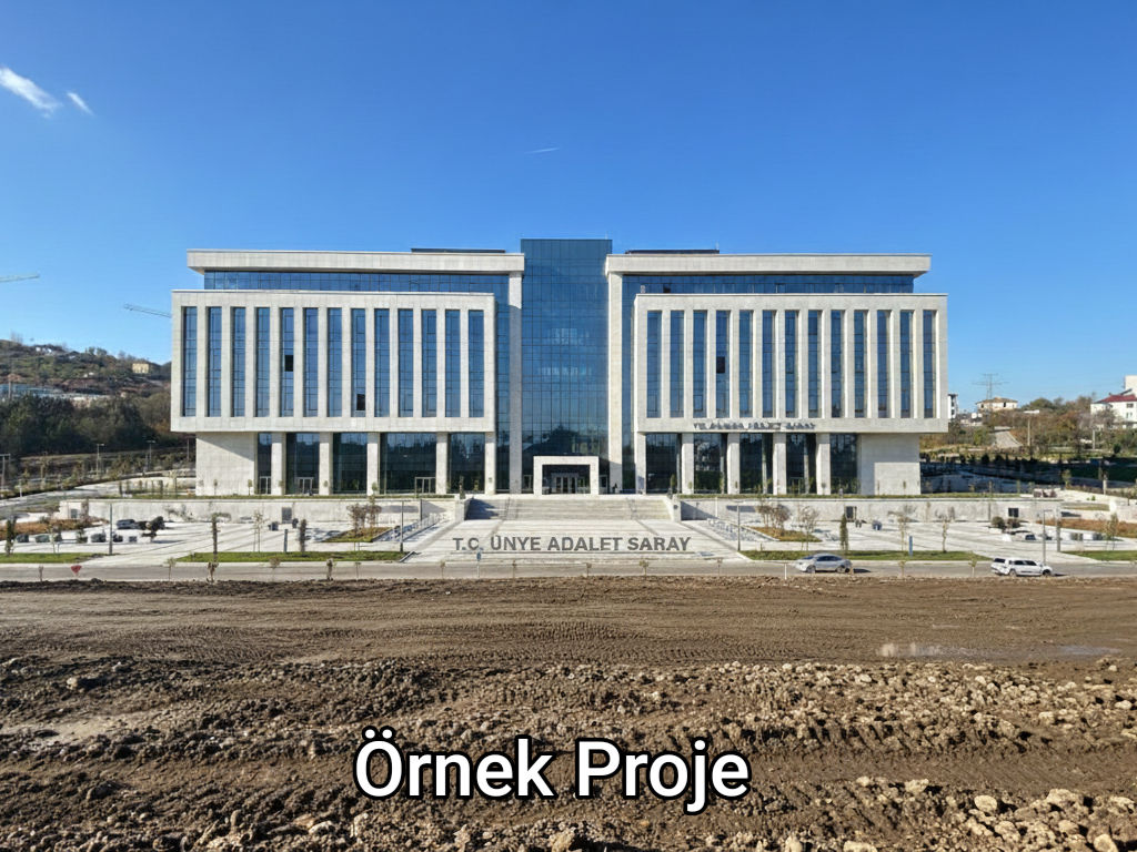 BASKAN TAVLI YENI ADALET SARAYI CALISMALARINI YERINDE INCELEDI 1