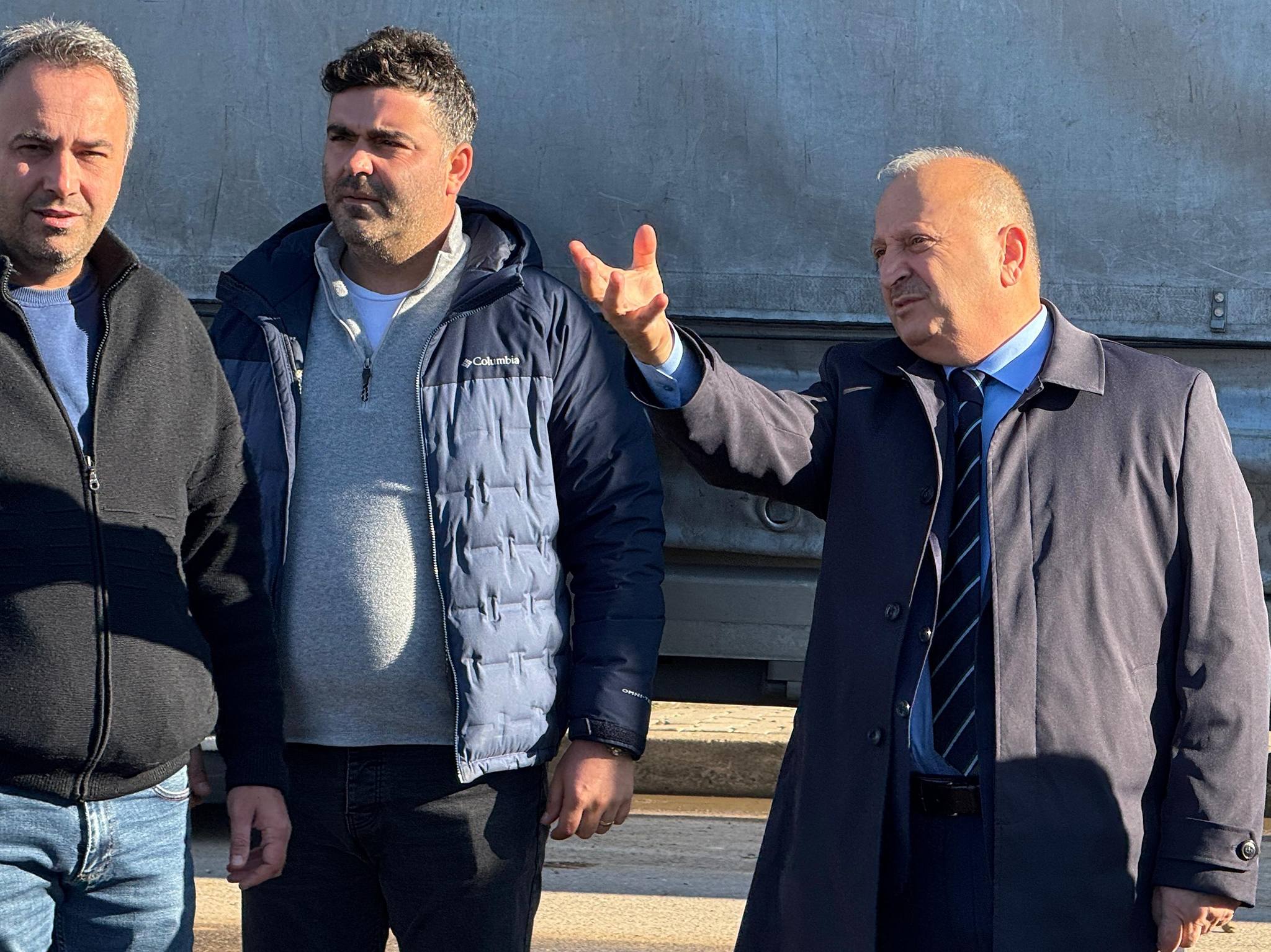 BASKAN TAVLI YENI ADALET SARAYI CALISMALARINI YERINDE INCELEDI 3