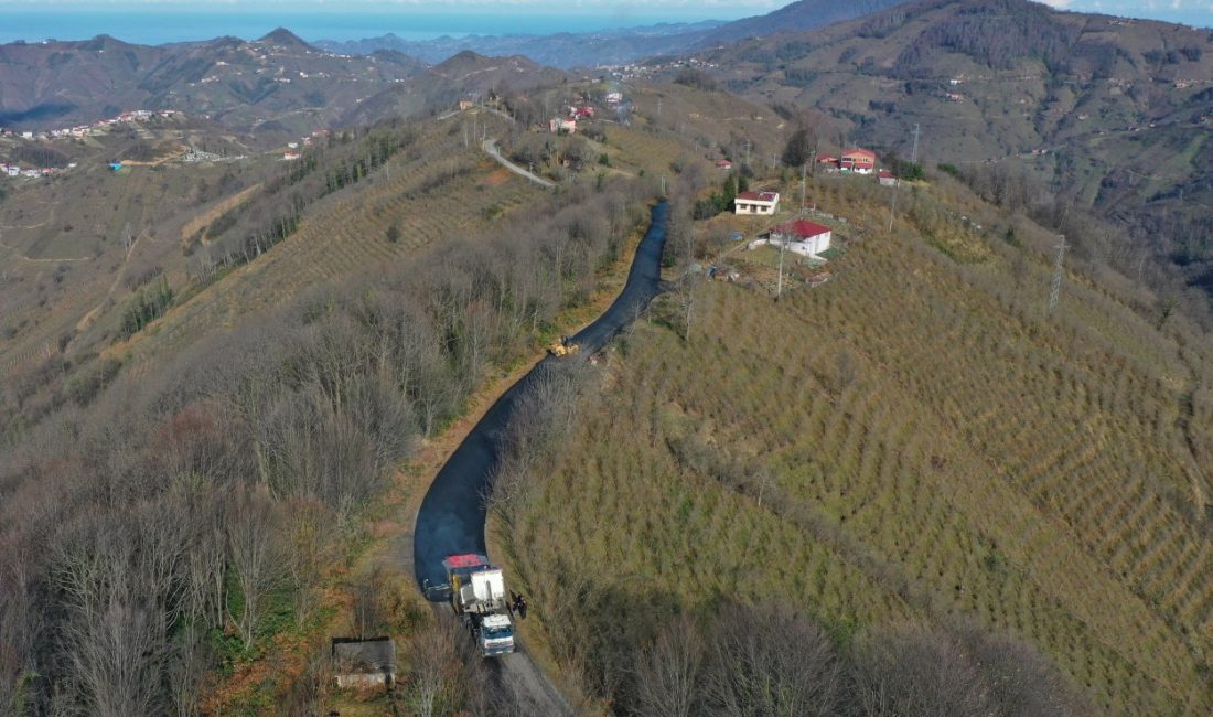 Ordu’da yılların ulaşım sorununa neşter vuran Büyükşehir Belediyesi, Gürgentepe ilçesi