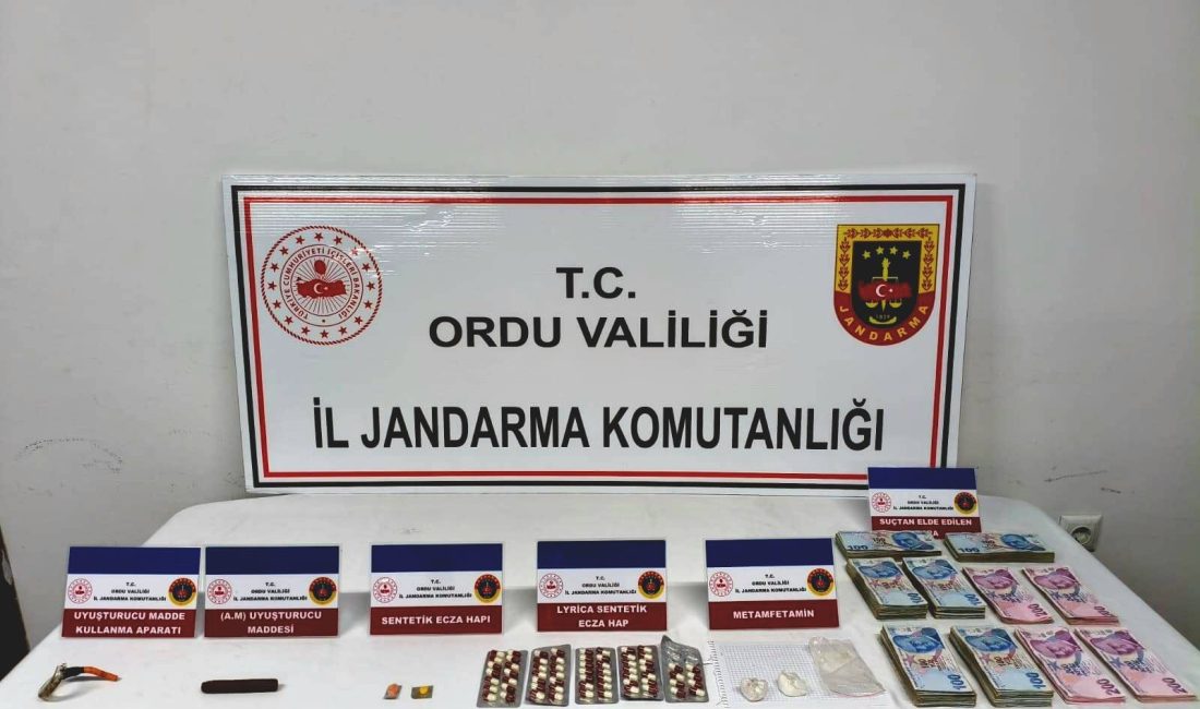 Ordu İl Jandarma Komutanlığı tarafından narkotik suçlarla mücadele ve kaçakçılığın