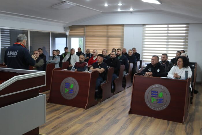 Ünye Belediyesi ile AFAD Ordu İl Afet ve Acil Durum
