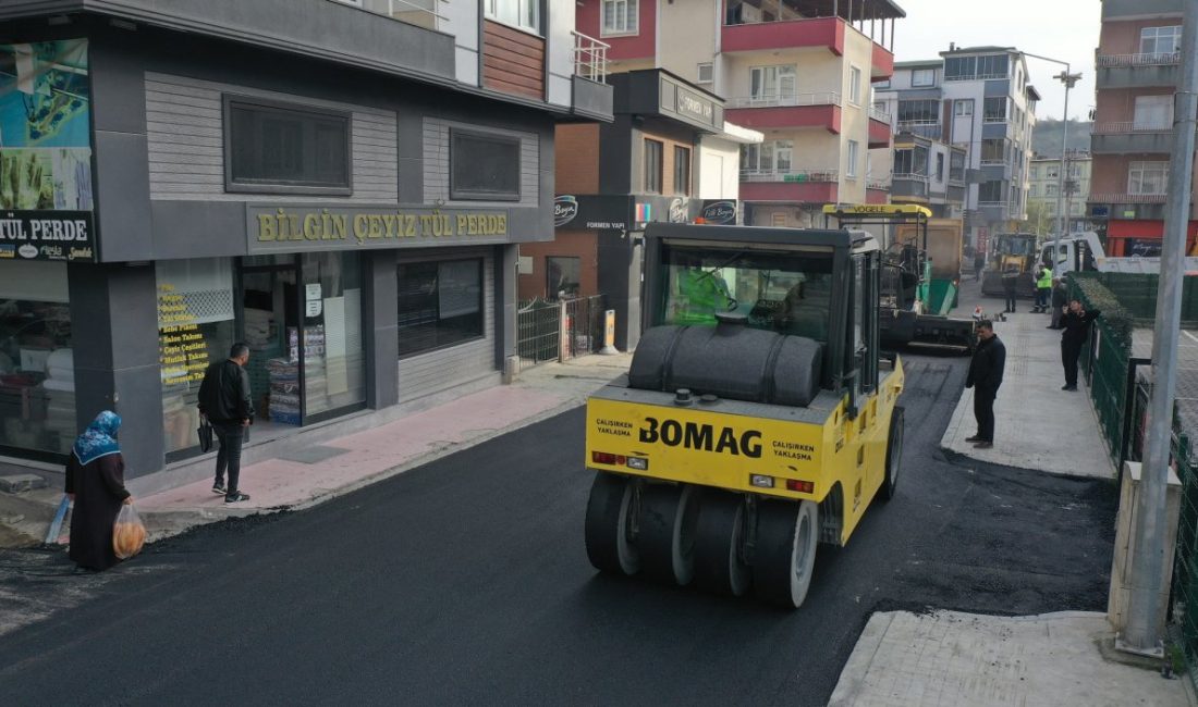 Ordu Büyükşehir Belediyesi, Ünye ilçesi Liseler Mahallesi Veteriner Sokak’ta tamamladığı