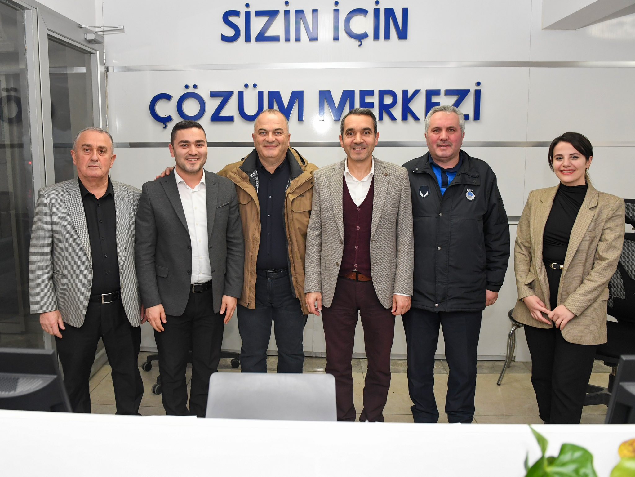 BASKAN YARDIMCILARINDAN PERSONELE YENI YIL ZIYARETI 6