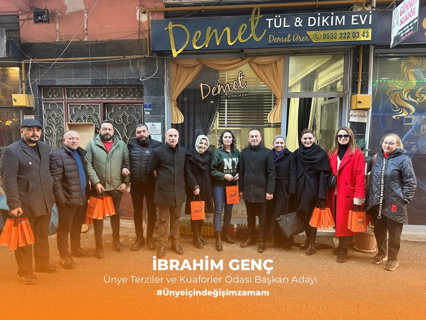 Alın Terinin Yanında: İbrahim Genç Ünye Esnafıyla Sahada IMG 3055