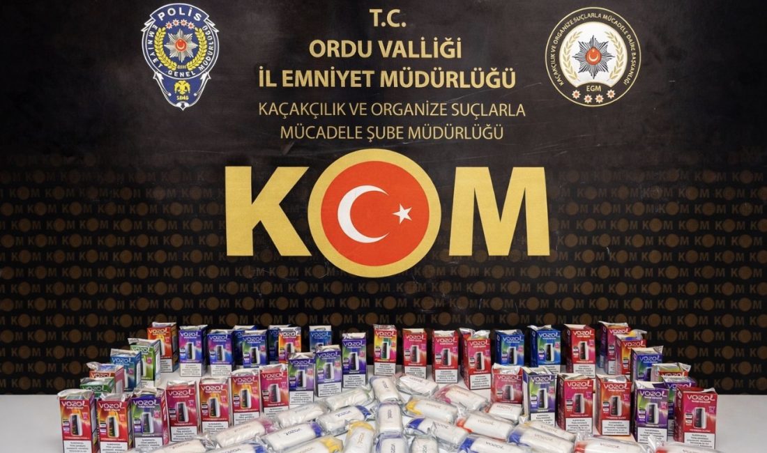 Ordu İl Emniyet Müdürlüğü Kaçakçılık ve Organize Suçlarla Mücadele (KOM)