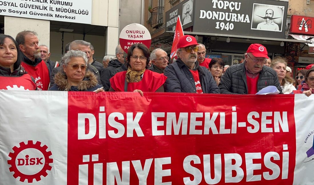 DİSK Dev Emekliler Sendikası Ünye Şubesi’nden Maaş Artışına Sert Tepki: