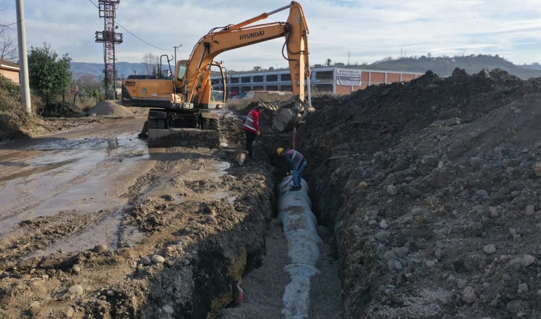 Fatsa Konakbaşı’nda Altyapı Güçleniyor: Yağmur Suyu Hattı Çalışmaları Başladı Ordu