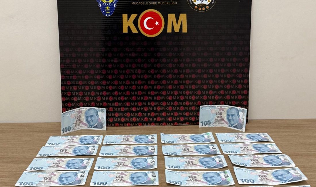 Ordu İl Emniyet Müdürlüğü ekiplerince düzenlenen operasyonda 3 şüpheli yakalandı.