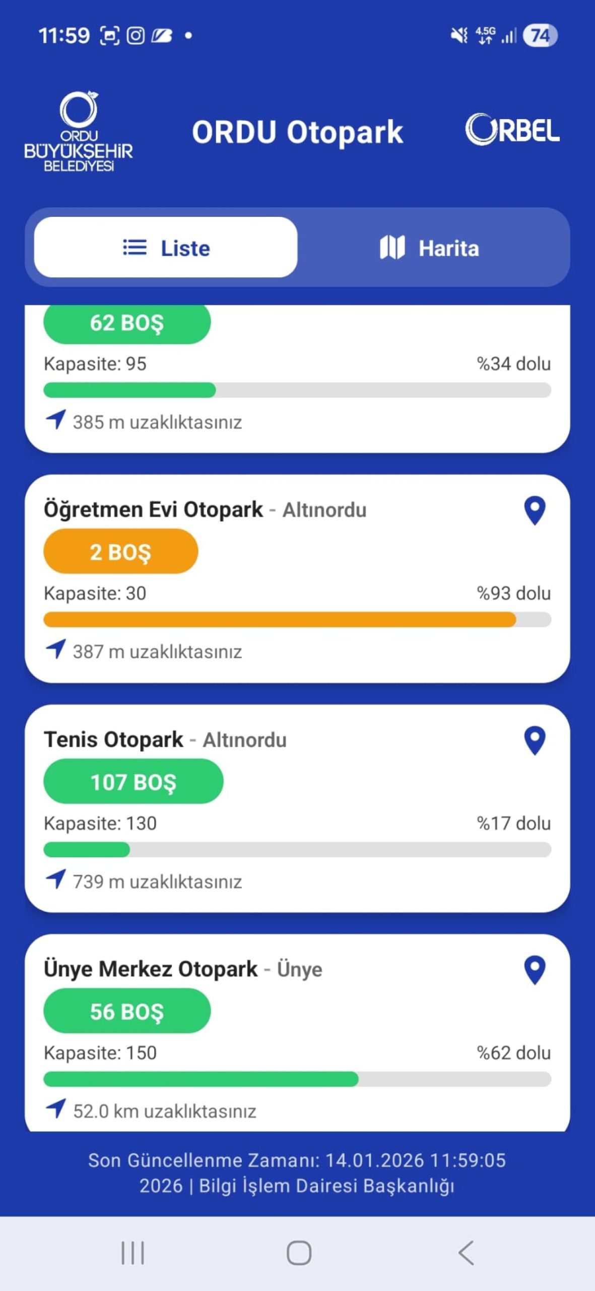 ordu da otopark bulmak cok kolay 8674 scaled